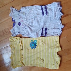 4/$20 Set of 2 Pajamas size 24M